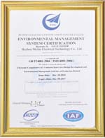 ISO14001 Environmental Management System Certification